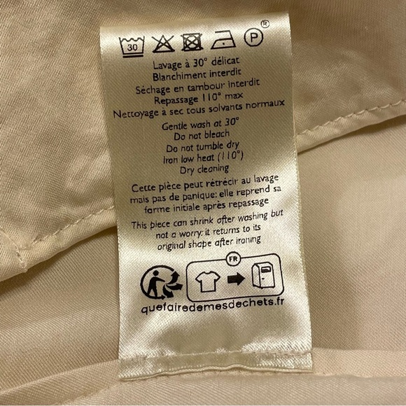 SEZANE Maxence Shirt in Cream - Picture 8 of 8